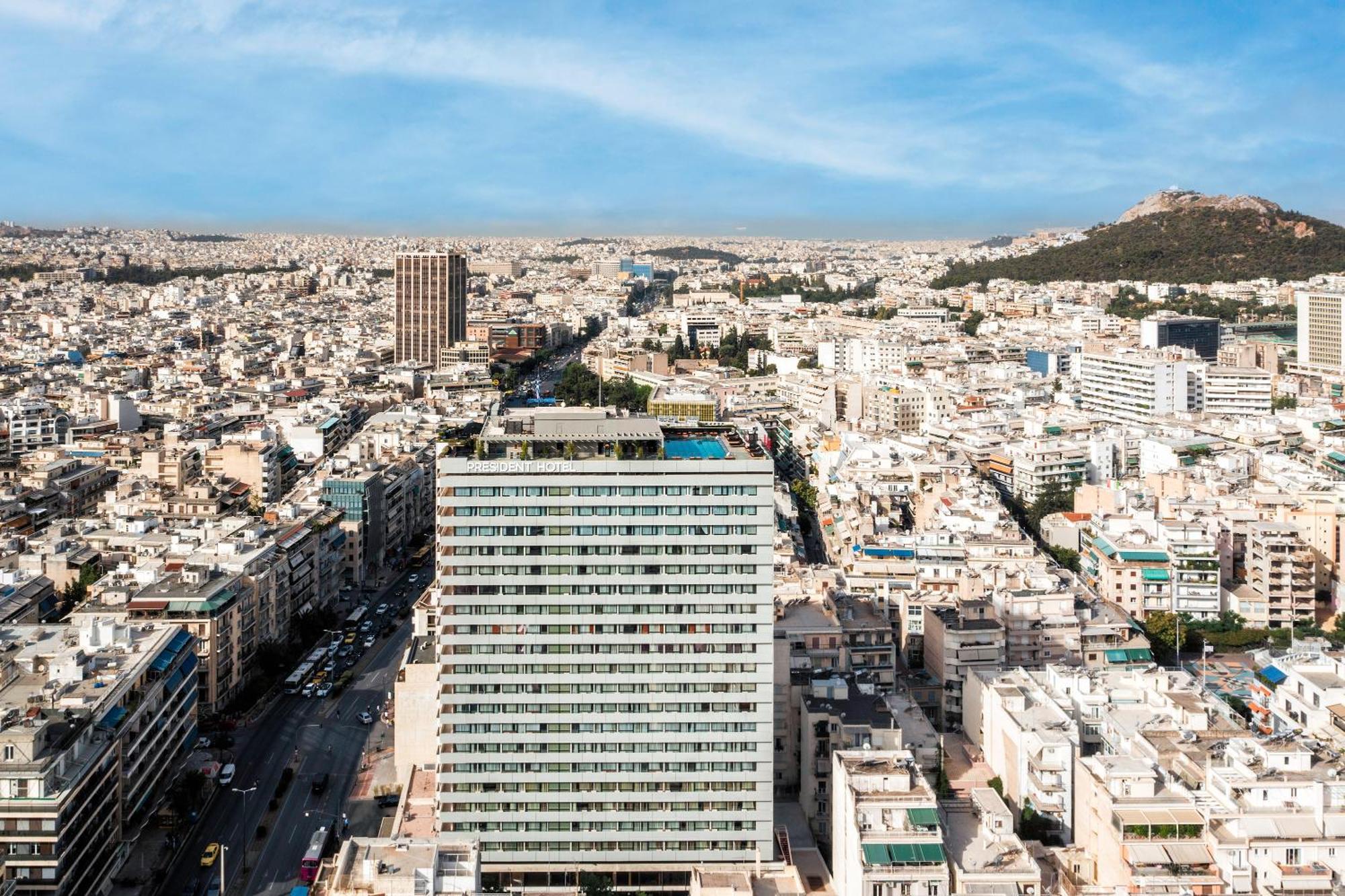 فندق بريزيدِنت أثينا المظهر الخارجي الصورة